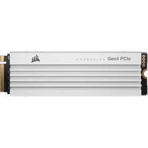 CORSAIR MP600 PRO LPX White PCIe Gen4 x4 NVMe M.2 SSD 2TB for PS5 CSSD-F2000GBMP600PLPW