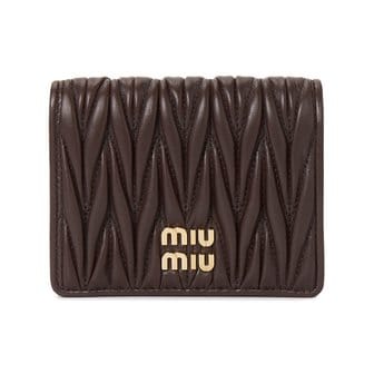 미우미우 [부산점] 마테라쎄 여성 반지갑 5MV204 AFPP F0NBL