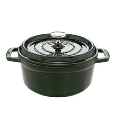 스타우브 STAUB 원형 꼬꼬떼 양수냄비 바질그린 16cm 무쇠 주물 밥솥