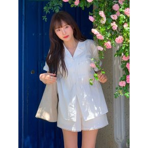 MERLINE SHORT PANTS (LACE WHITE)