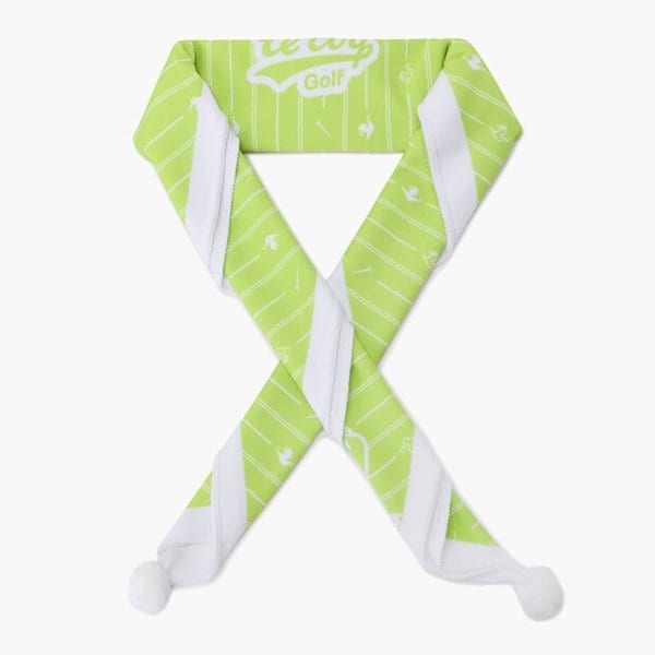 [여주점] 여성 로고 패턴 스카프 GR122LET12 LIME