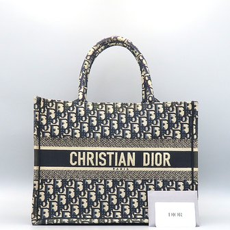 DIOR 고이비토 중고명품 디올 북 토트 미디엄백  K4284CD