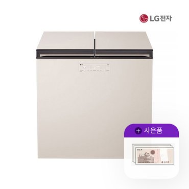 LG 디오스 오브제 김치냉장고 뚜껑형 219L 베이지 Z222MEE151 월32000원 5년약정