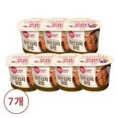 햇반 컵반 철판김치덮밥254g x 7개