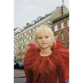 ZARA 자라 키즈 샤이니 튤 DEVIL COSTUME 드레스 원피스 레드 0653739600 0653739 1429183
