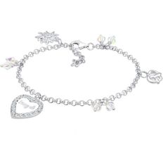 엘리 팔찌 Elli Wiesn Charm Bracelet with Swarovski® Crystals Silver 259131