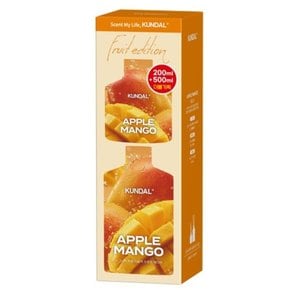 쿤달 디퓨저 과일500ml+200ml 애플망고