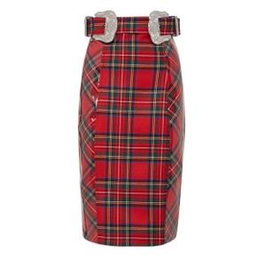 5397153 PHILIPP PLEIN Short Skirt Tartan