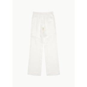 가브리엘라콜가먼츠 24SS GABRIELA COLL GARMENTS NO.260 CUPRO LONG TROUSERS IN WHITE