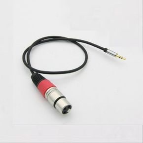 캐논 변환 케이블 50cm 캐논 XLR F to 3.5mm 스테레