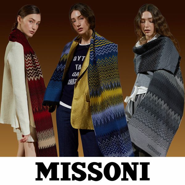 랍소디아 (Rapsodia) 울 머플러 SC32W0UA143 3종택1 (블랙/레드/블루)