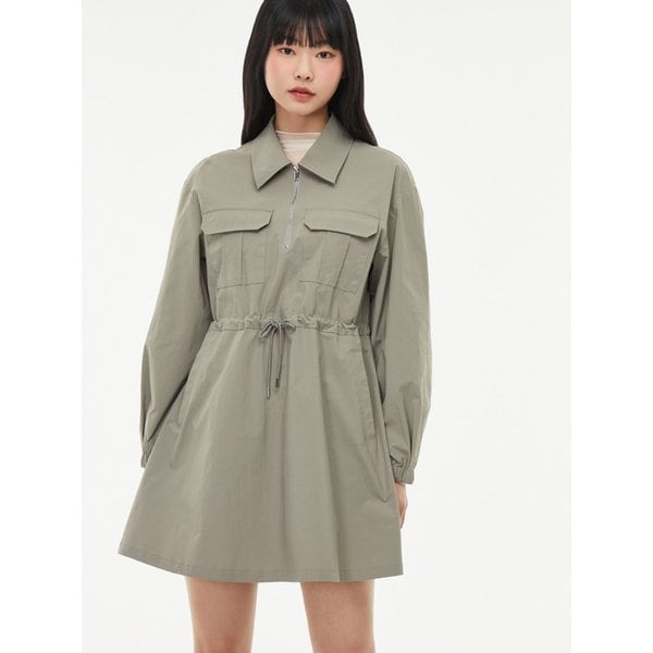 카고포켓 반집업 미니원피스 AQ1WO263