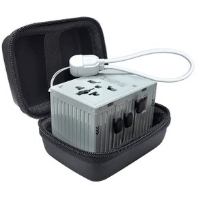 PD45W 초고속충전 해외 여행용 멀티 어댑터 UMTC-CT45W 휴대용 파우치 포함