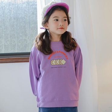 아이러브제이 비스켓 and 쿠키 맨투맨 티 JTFTO64