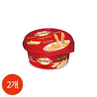  PRESIDENT 프레지덩 마이 딥 에멘탈 치즈 125g x 2개