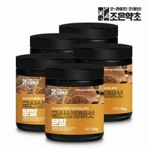 국산 상황버섯 분말 가루 50g x 5