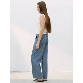 Half Banding Slacks Pants  Sky Blue (KE6521M08Q)
