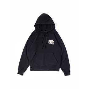 THANK YOU HEART SYMBOL HOODIE (OCEAN BLACK)