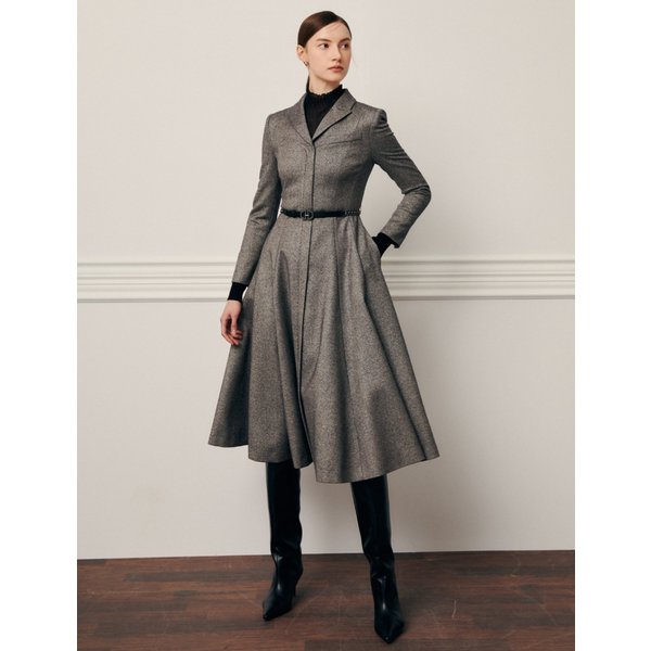 [파주점] 테일러드 집업 라인 원피스 JPAA0OP333