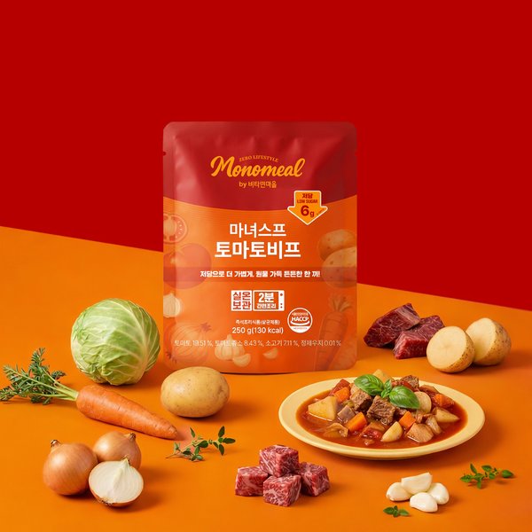 모노밀 저당 마녀스프 토마토비프 (실온보관) 250g x 1팩