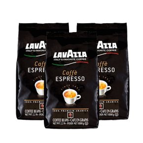 라바짜 카페 에스프레소 홀빈 원두 커피 LavAzza Whole Bean Coffee 1kg 3개