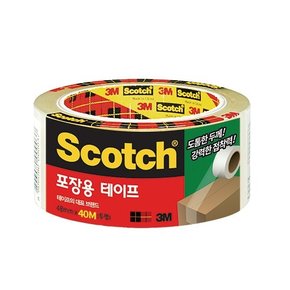 3M)스카치 포장용테이프(3650 투명 48mmx50m)