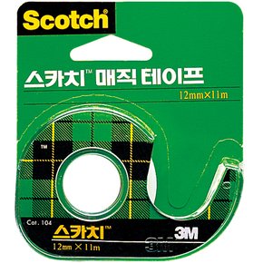 스카치 매직테이프 104A 12mm x 11M 3M