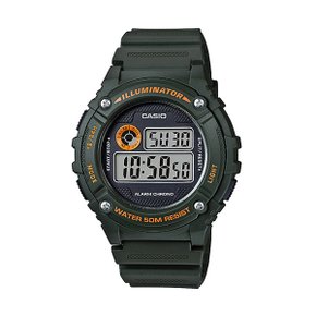 (CASIO) 남자우레탄시계 W-216H-3B