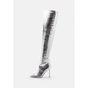 4996173 Steve Madden EPIC - High heeled boots silver