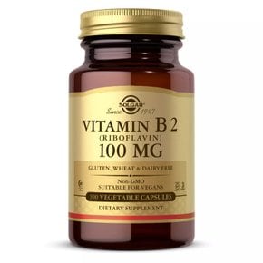 비타민 B2 리보플라빈 100 mg 100 베지캡슐 유통기한 보장
