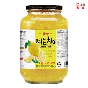 꽃샘 레몬차S 2kg (액상차)