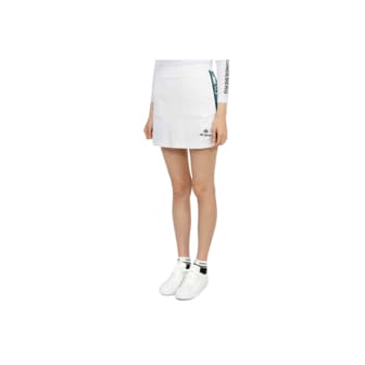 혼가먼트 오바 HHW 2A AE57 WHITE 여자 미니 골프 스커트