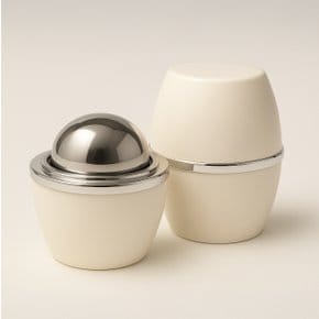 레이저각인 주문제작 판촉 마사지볼 냉온겸용 스테인레스 스핀롤러 뭉침 통증 찜질 롤러 순환