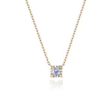 에떼르노 N056 Celestial 탄자나이트,다이아몬드 14K목걸이