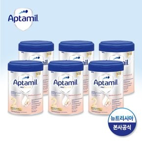 [해외무료배송] 압타밀 프로푸트라 HMO 2단계 800g x 6통 세트