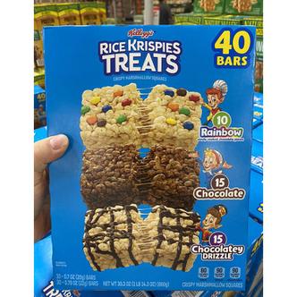  켈로그 라이스 크리스피 트리트 Rice Krispies Treats Original 40팩