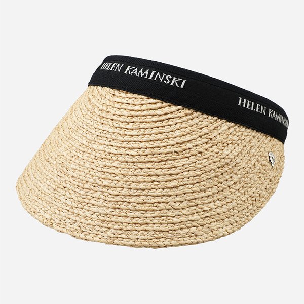 [시흥점] 6S HAT50265 NATURAL BLACK 비앙카 내츄럴 블랙 로고