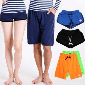 커플 실내복 바지 엠보무지 남녀 이지웨어 바지 (~XL)