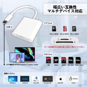 [MFi USB Type-C to SD 2in1 TF SD 512GB Type C MacBookPCGalaxyAndroidType-C 정규 인증품]