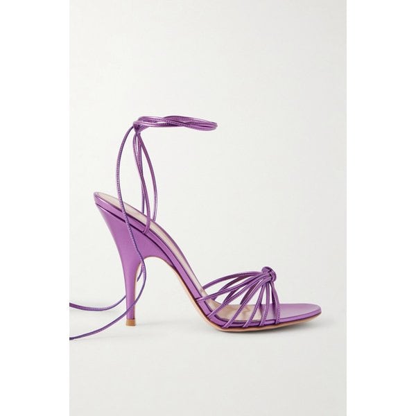 85 메탈릭 가죽 샌들 46376663163053407