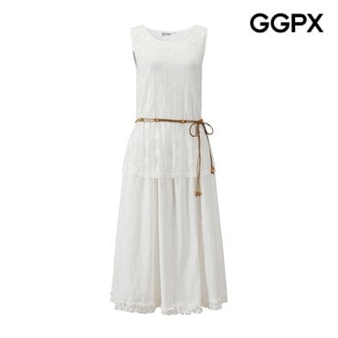 GGPX 보헤미안 벨트 세트 휴양지룩 원피스 (GP7OP034F)