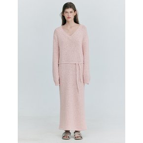 Minimal Maxi Dress_Light Pink