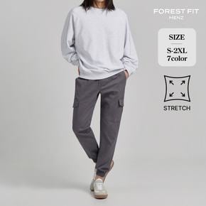 맨즈 / 남성 조거 스판 밴딩 카고 면바지 (MP2507)