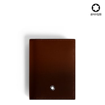 몽블랑 [공식] 마이스터스튁 4cc 카드/명함 지갑 스푸마토 브라운 220320