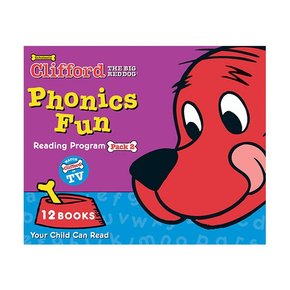 영어원서 Clifford Phonics Fun Pack 2 : 12 Books Box Set 클리포드