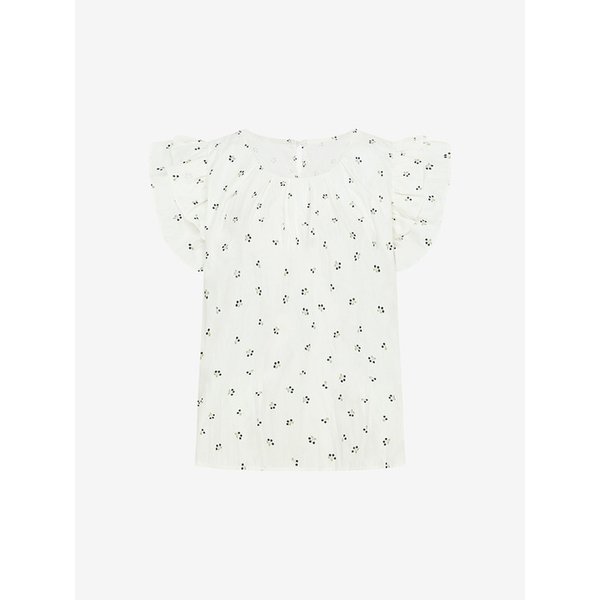 [25 신상] 체리 프릴 민소매 블라우스 (TKBAG2473)