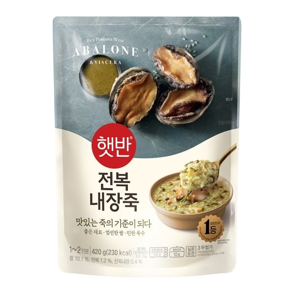 햇반소프트밀 전복내장죽 420g