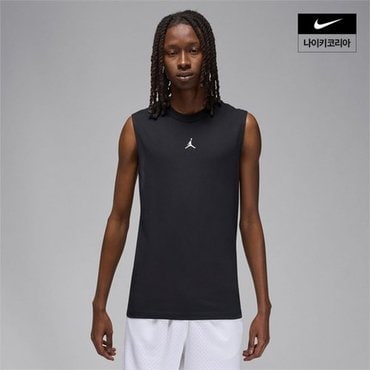 나이키 맨즈 나이키 조던 스포츠 드라이 핏 민소매 탑 FN5856-010