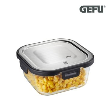 게푸 정사각 밀폐용기 800ml