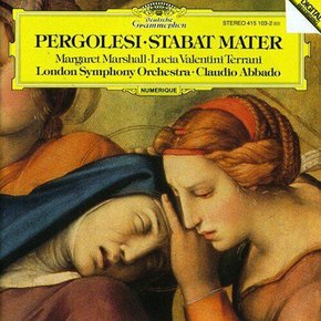 GIOVANNI BATTISTA PERGOLESI - STABAT MATER/ CLAUDIO ABBADO 페르골레시: 스타바트 마테르 -